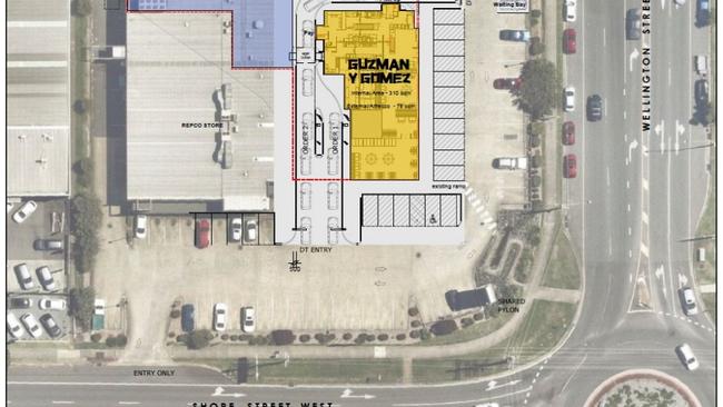 A former IGA site, on one of the most dangerous roundabouts in Redland, is set to be converted into a drive-through fast food outlet for a Mexican restaurant chain, despite local protests. Guzman y Gomez plans to open its third drive-through outlet in Redland on the busy Shore St West and Wellington St roundabout. PHOTO: Google Maps