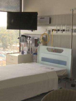 Replica hospital room at the Adelaide University Faculty of Helath and Medical Science