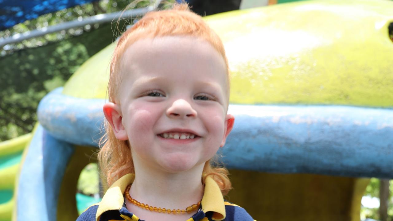 Three year old Otto Johnstone has been voted to have FNQ's best mullet by Cairns Post readers. Photo: Catherine Duffy.