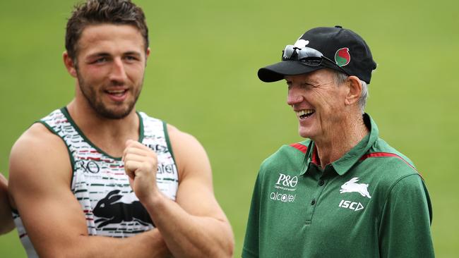 Will Sam Burgess find himself in a new position under Wayne Bennett? Picture: Getty Images