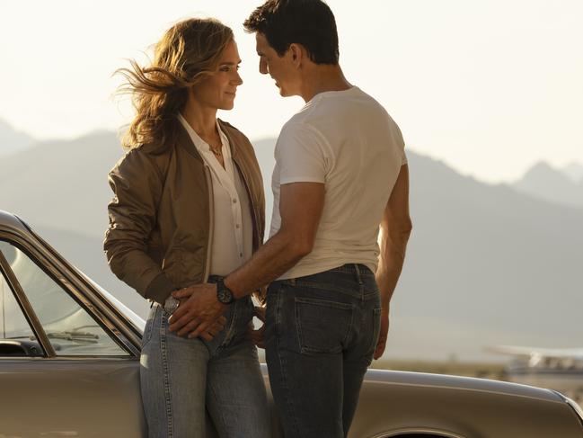 Jennifer Connelly and Tom Cruise in Top Gun: Maverick. Picture: Paramount Pictures