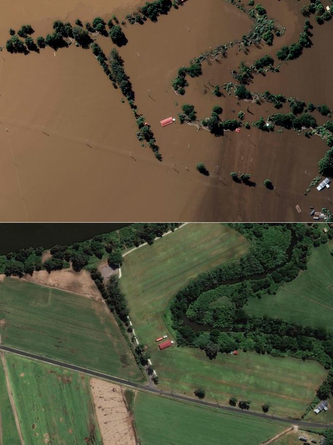 Flooding in Windsor. Picture: AFP