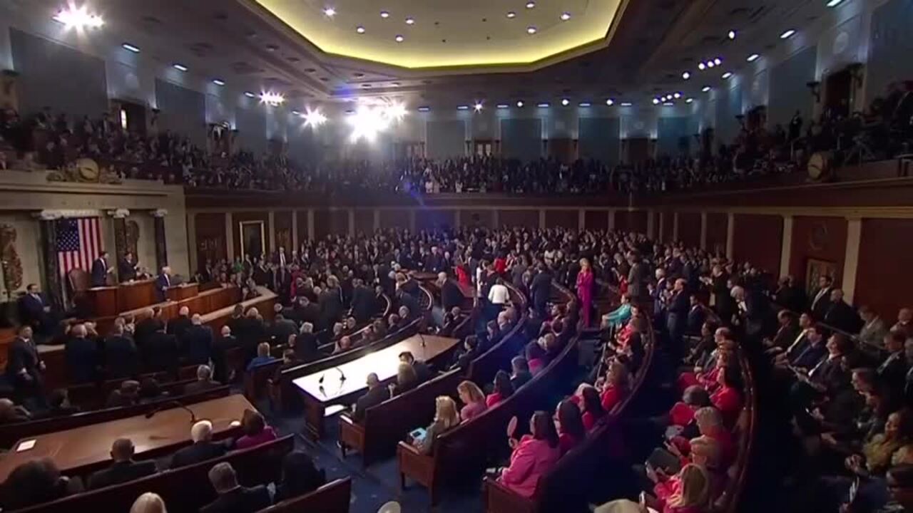 WATCH IN FULL: Donald Trump's speech to congress