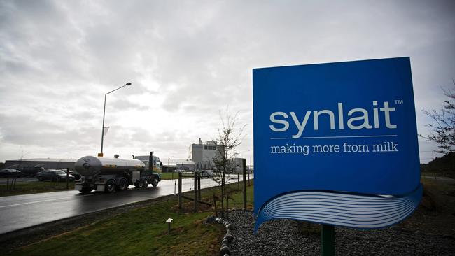 Synlait milk factory in Raikaia Near Christchurch. It is expects earnings to crumble as much a $NZ20m.