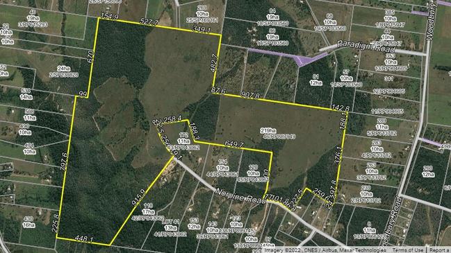 The 220 hectare property at Bungundarra will be subdivided in 28 lots.