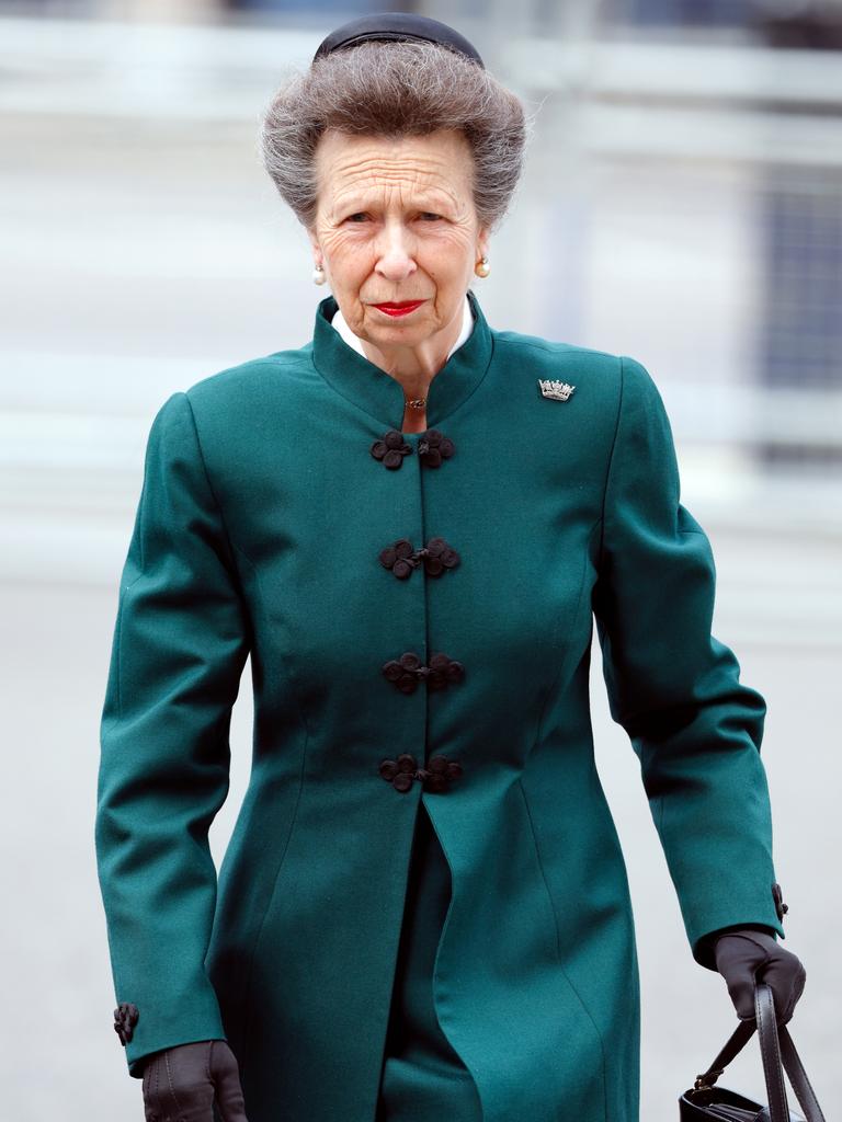 Princess Anne on her way to yet another engagement. Picture: Max Mumby/Indigo/Getty Images