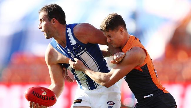 The Roos were without midfielder Ben Cunnington for much of the year due to injury.