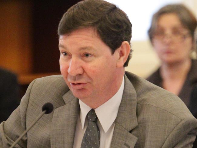 John Sosso Director General Department Justice & attorney -General at the Legal Affairs and Community Safety Committee Estimates Hearing Photographer Philip Norrish