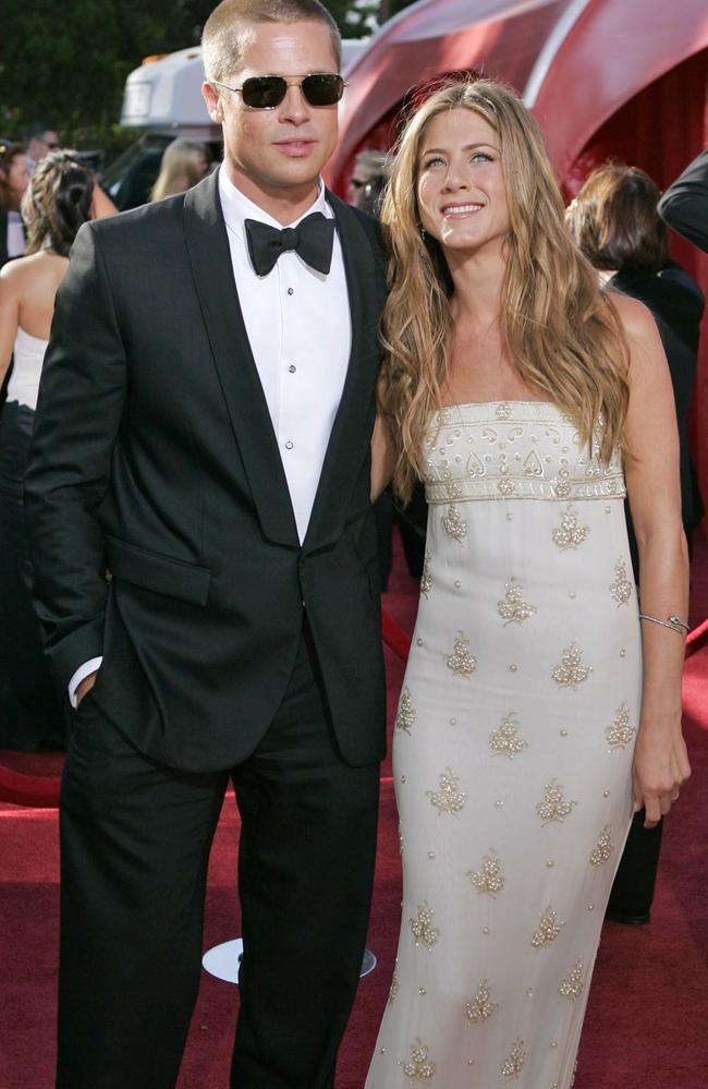 Their final Emmys appearance together in 2004, prior to their 2005 divorce. Picture: AP