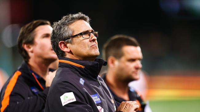 Giants coach Leon Cameron signed a two-year contract extension earlier this month. Picture: Daniel Kalisz/Getty Images