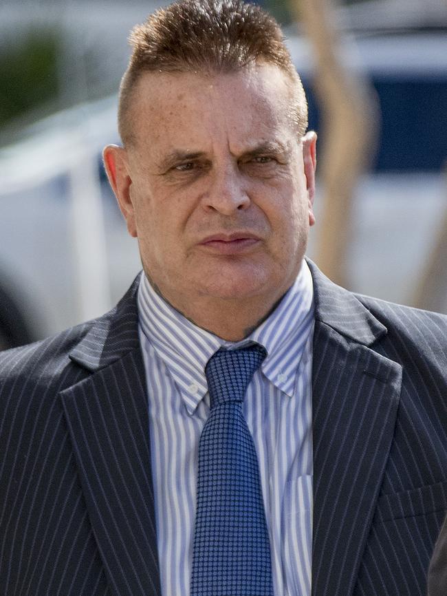 Ken Lacey walks into the Southport Courthouse yesterday. Picture: Jerad Williams