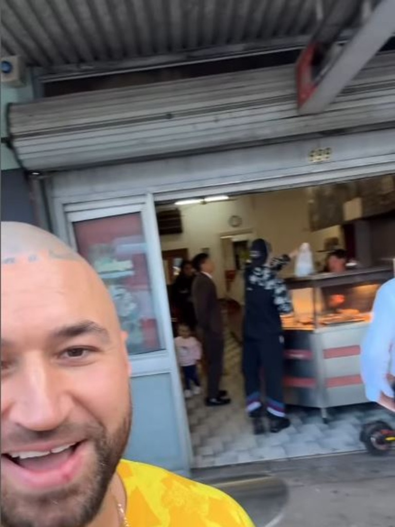 The shop is packed with business after the widely viewed clip. Picture: Instagram/Spanian.official