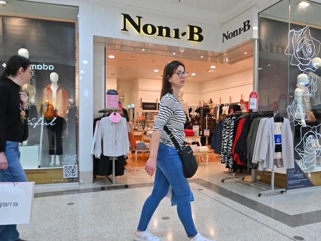 SYDNEY, AUSTRALIA - NewsWire Photos AUGUST 26, 2020:  A Noni-B retail store is seen in a shopping centre in Sydney. Picture: NCA NewsWire / Steven Saphore