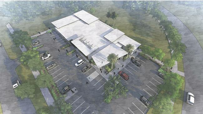 Render of the proposed Parkside Bistro at Zuccoli. Picture: Rossi Architects