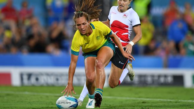 Vani Pelite has been the breakout player in the women’s game. Picture: Dan Mullan/Getty Images