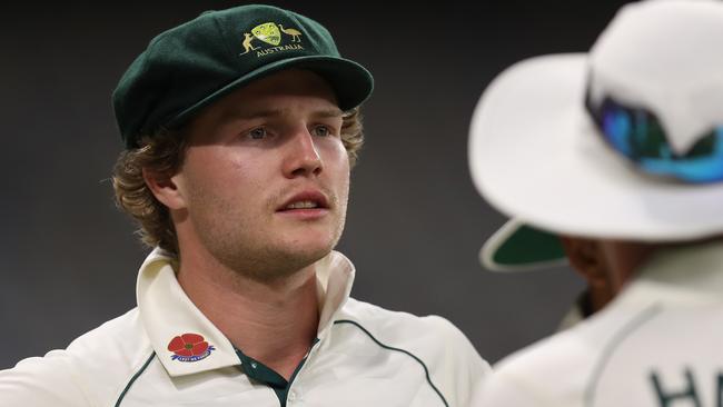 Young batsman Will Pucovski asked not to be considered for the first Test against Pakistan over mental health concerns. Picture: Getty Images