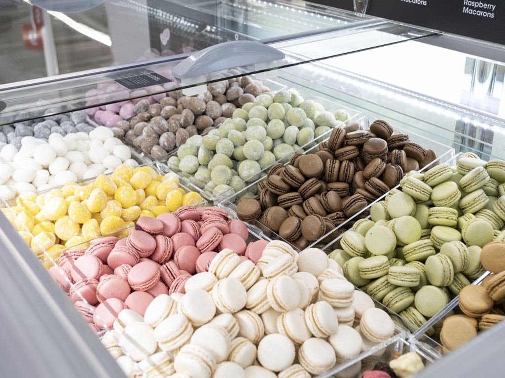 You can pick up mochi and macrons at this dessert bar. Picture: Supplied