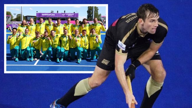 Josh Simmonds is fresh off the Kookaburras' Commonwealth Games gold medal charge.