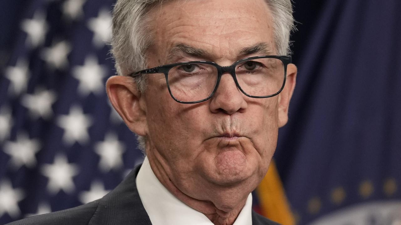 US Federal Reserve Chairman Jerome Powell said the rate hike would hopefully bring down inflation to 2 per cent. Picture: Drew Angerer/Getty Images/AFP