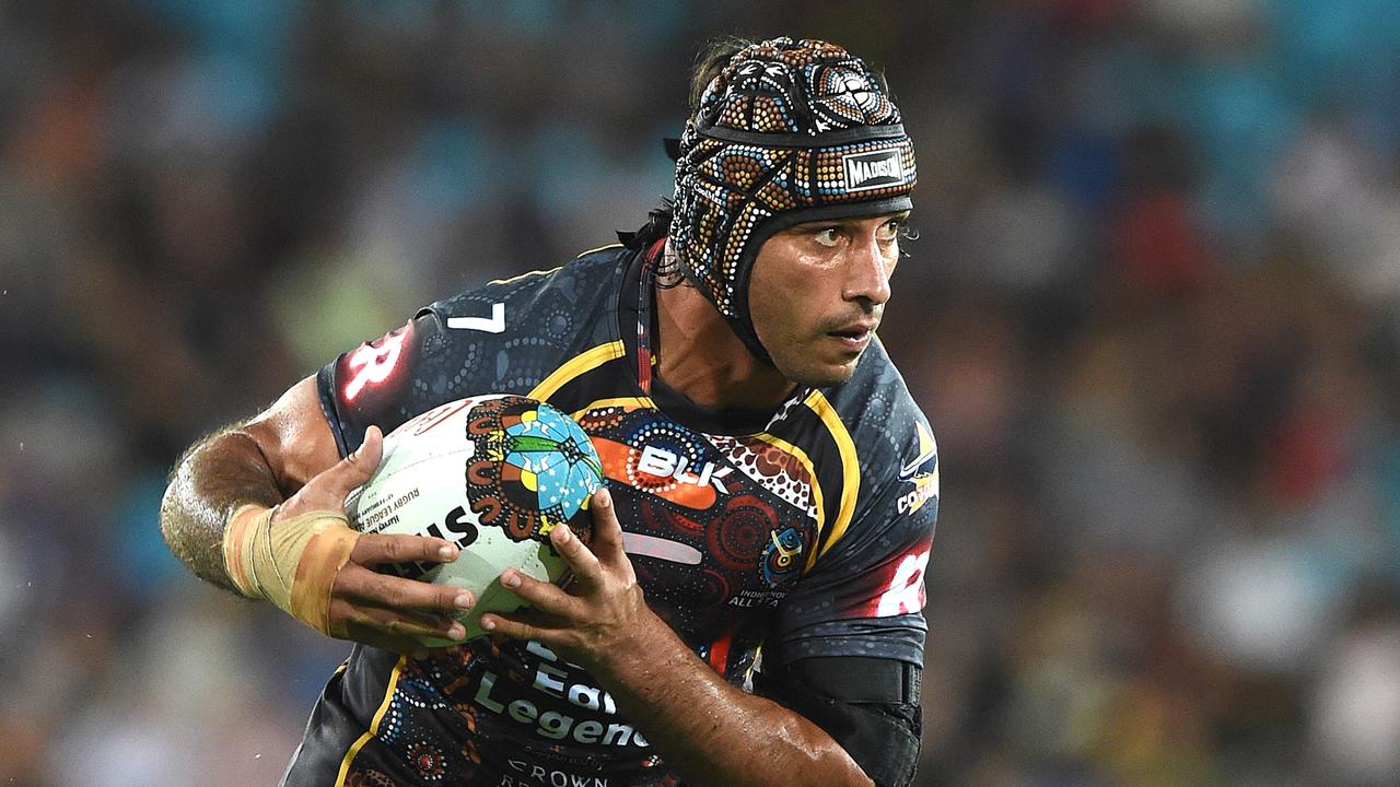 Indigenous player Johnathan Thurston