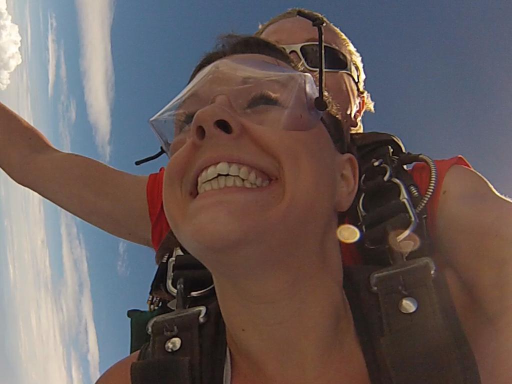 There’s nothing pretty about this angle – but all I could see was my wonky front tooth. Picture: news.com.au