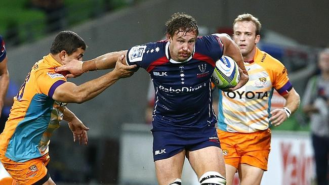 Captain Scott Higginbotham in action for the Rebels.