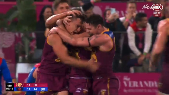 Hugh McCluggage nails the match-winning goal for the Lions