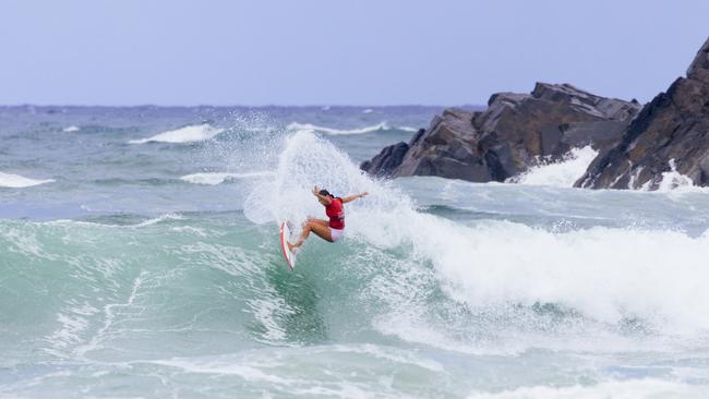 Coco Cairns finished second at the Tweed Coast Pro. (Photo by Cait Miers/World Surf League)