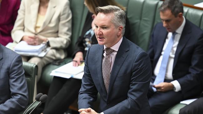 Climate Change and Energy Minister Chris Bowen has faced criticism regarding the proposed $20m Daintree Microgrid Project. Picture: NewsWire / Martin Ollman