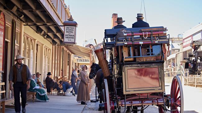 SBS’s New Gold Mountain was largely filmed at Sovereign Hill.