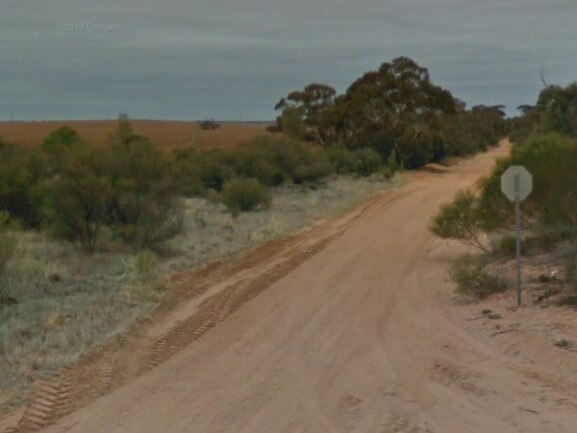 Paulus crashed her car into a tree after losing control on the bend of Castle Crossing Road, Nangiloc (Picture: Google maps)