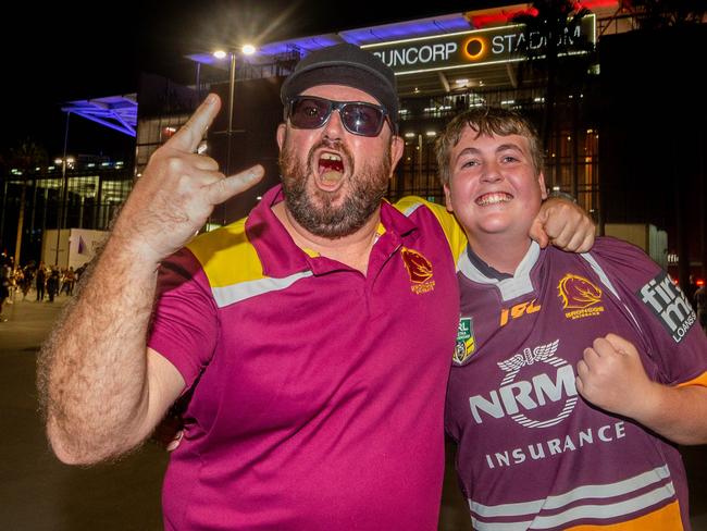 Socials -NRL Brisbane v Storm Friday 8 September 2023. Pics by Stephen Archer