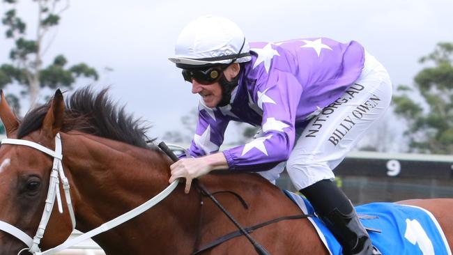 Billy Owen (pictured) rides Eastern Breeze at Wagga. Picture: Grant Guy