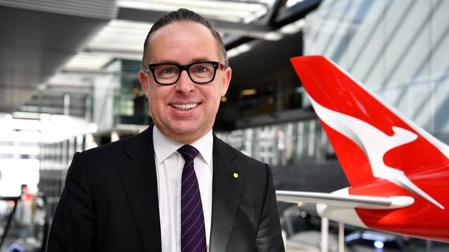 Qantas Group Chief Executive Officer Alan Joyce. Picture: AAP Image