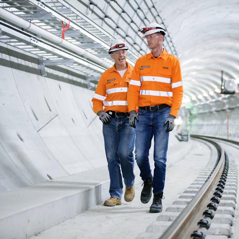 The Cross River Rail has claimed a few scalps during its development. Picture: Lachie Millard