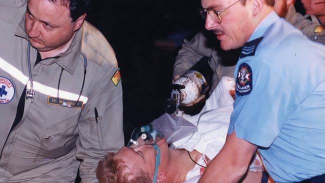 STAR Group officer is taken to the Royal Adelaide Hospital.