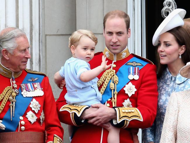 Prince William says he wishes his father would spend more time with his grandchildren. Picture: Getty