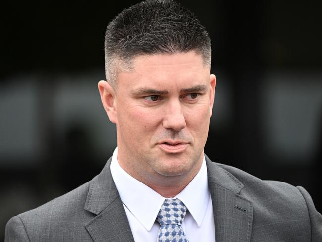 MELBOURNE, AUSTRALIA - JUNE 08: Trainer Liam Howley after Virtuous Circle won Race 6, the Rda Daylesford Lesley Hewitt Trophy Betting Odds during Melbourne Racing at Flemington Racecourse on June 08, 2024 in Melbourne, Australia. (Photo by Vince Caligiuri/Getty Images)