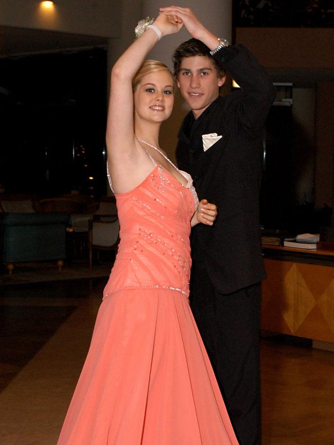 MAY 28, 2005: Reporter: Jasmine Griffiths. Hillcrest Christian College formal at the Crowne Plaza, Surfers Paradise. Cherisse Kofod 17 years and Jack Austin 16 years. PicFiona/Harding