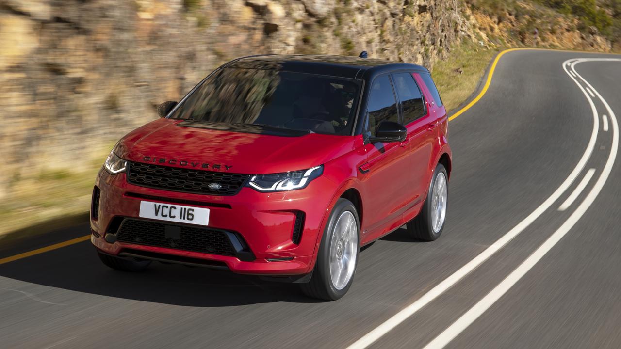 The new Land Rover Discovery Sport has a tiny three-cylinder engine.