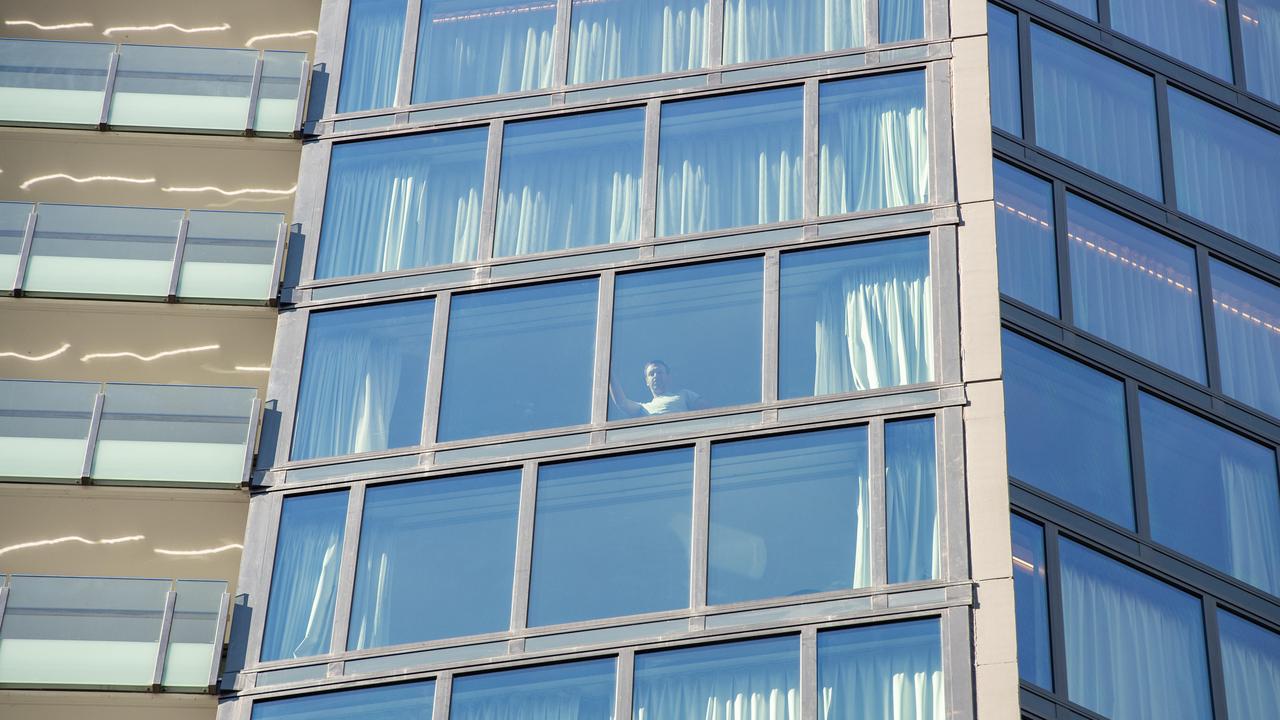 The Westin Hotel in Brisbane which has been used for quarantine, including for Annastacia Palaszczuk on her return from the Tokyo Olympics. Picture: Brad Fleet