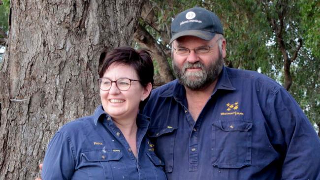 Bill and Fiona Aveyard run the Outback Lamb brand from their property at Tullamore in central west NSW.