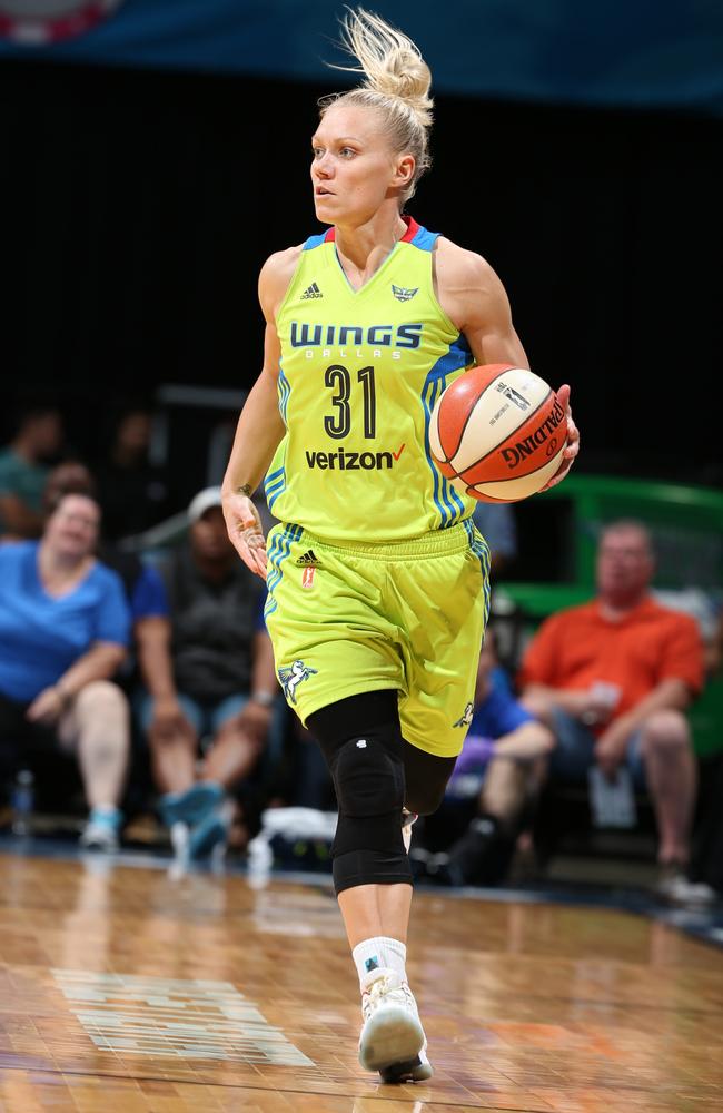 Phillips in action for Dallas Wings last year.