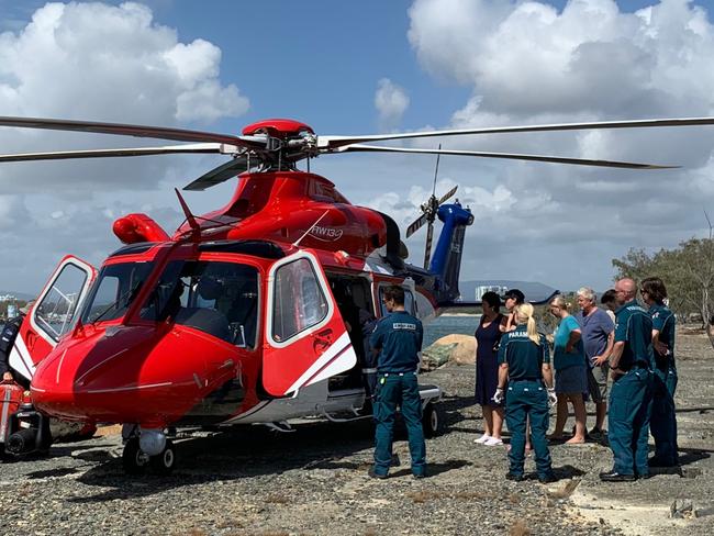 Rescue 500 Helicopter. Pic: Annie Erichsen/Volunteer Marine Rescue.