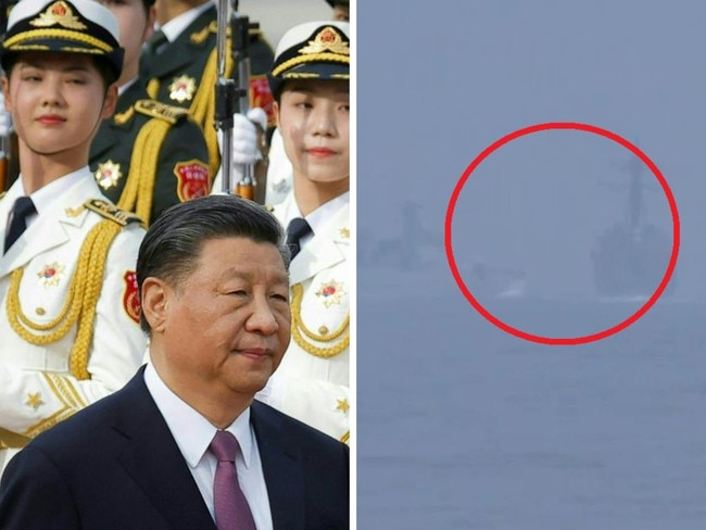 The US has warned that China’s ‘aggressiveness’ could cause casualties.