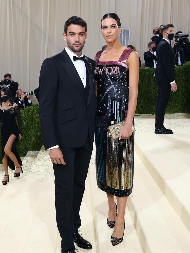 Matteo Berrettini and Ajla Tomljanovic attended last year’s Met Gala together. (Photo by Taylor Hill/WireImage)