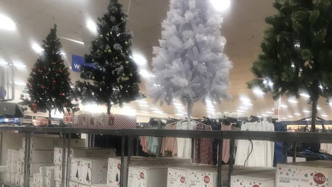 Christmas stock on the shelves at Big W. Picture: Supplied