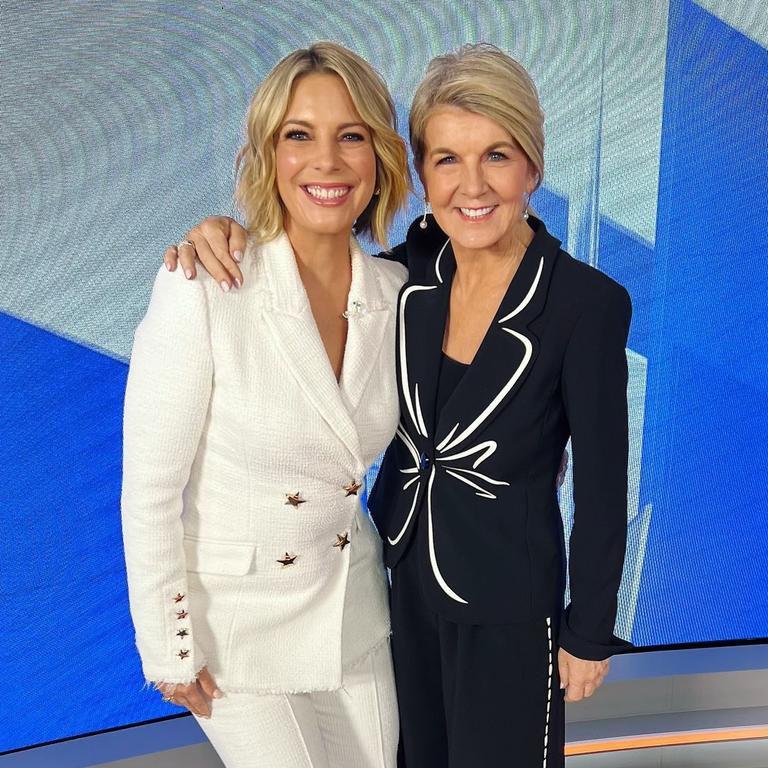 Julie Bishop Rocks 8250 Louis Vuitton Coat On Election Day