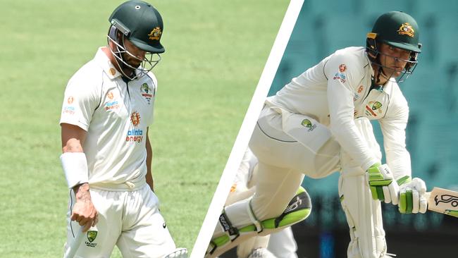 Matthew Wade has been left out of the Australian side while Alex Carey will tour South Africa as back-up keeper and potential middle-order batsman Picture: Getty Images