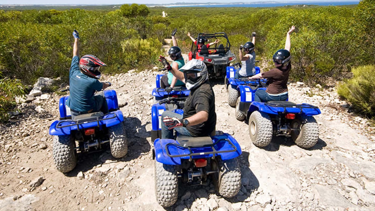 No better way to see Kangaroo Island than on a quad bike.